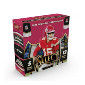 2025 Panini Select Football Hobby 12 Box Case