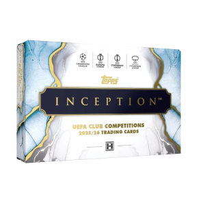 2025/26 Topps Inception UEFA Club Competitions Soccer Hobby Box