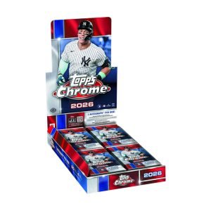 2026 Topps Chrome Baseball Hobby Box (Presale 7/22)